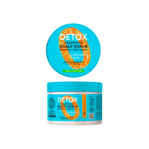 Natura Siberica - Scrub per capelli Oblepikha Detox - Per tutti i tipi di capelli