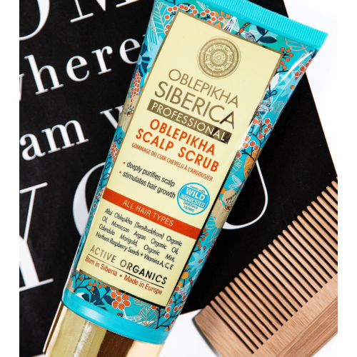 Natura Siberica - Esfoliante per il cuoio capelluto Oblepikha