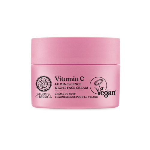 Natura Siberica - *Oblepikha C-Berrica* - Crema viso notte illuminante alla vitamina C