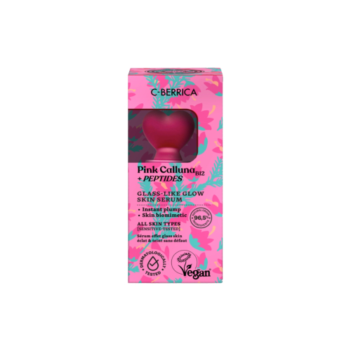 Natura Siberica - *Pink Calluna* - Siero viso illuminante Glass Skin