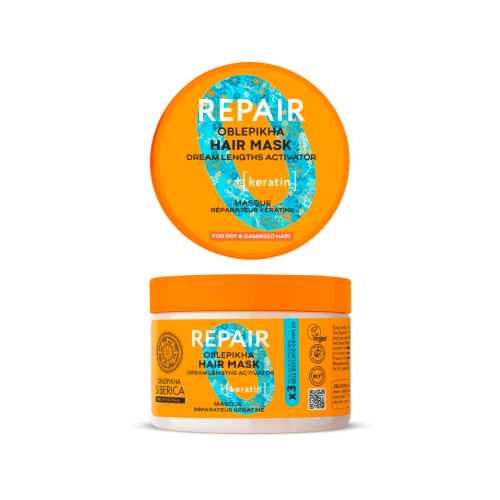 Natura Siberica - *Repair* - Maschera riparatrice alla cheratina