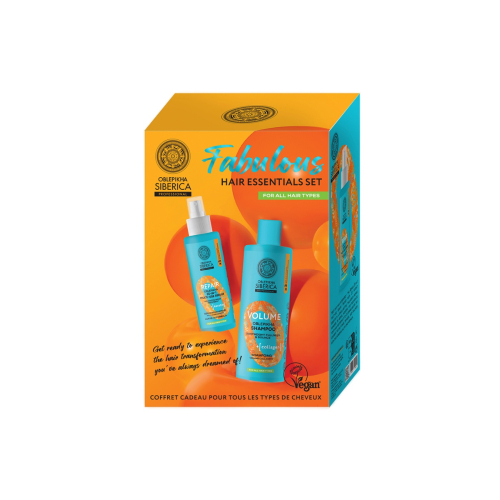 Natura Siberica - Set Oblepikha shampoo + siero Fabulous set per capelli - Per tutti i tipi di capelli