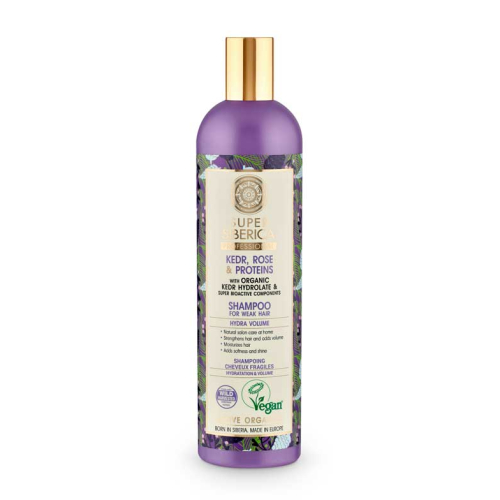 Natura Siberica - * Super Siberica * - Shampoo per capelli deboli - Pino, rosa e proteine