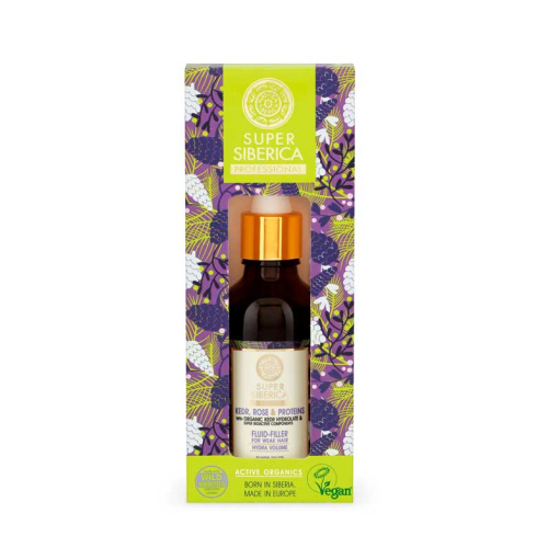 Natura Siberica - * Super Siberica * - Filler capillare fluido per capelli deboli - Pino, rose e proteine