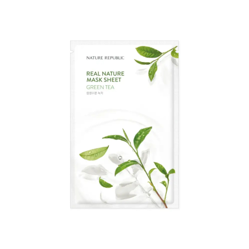 Nature Republic - Maschera viso Real Nature Green Tea