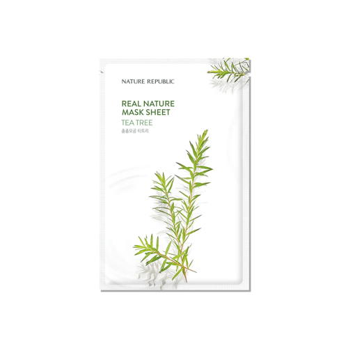 Nature Republic - Maschera viso Real Nature Tea Tree