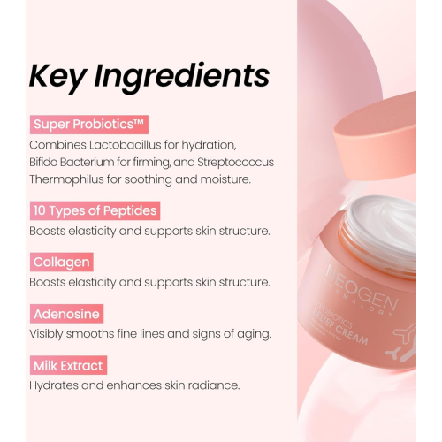 Neogen - Crema viso lenitiva Dermalogy Probiotics Relief