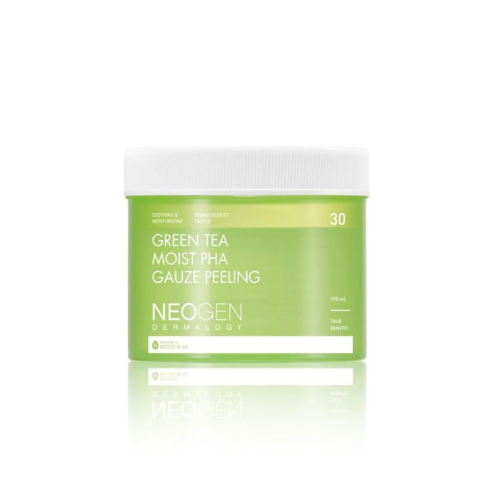 Neogen - Dischetti esfolianti per il viso - Green Tea Moist Pha Gauze Peeling
