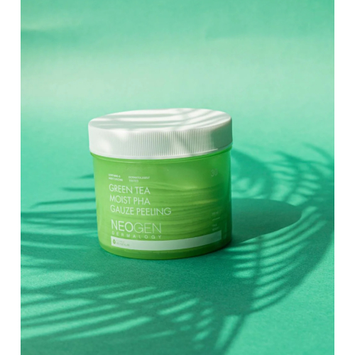 Neogen - Dischetti esfolianti per il viso - Green Tea Moist Pha Gauze Peeling