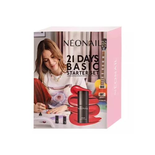 NeoNail - Kit Manicure Starter Set 21 Days Basic - 1 colore