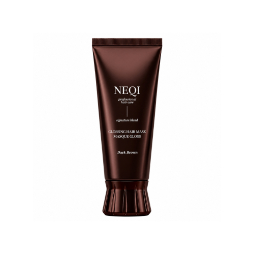 NEQI - *Glossing Hair* - Maschera per capelli - Dark Brown