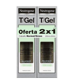 Neutrogena - Duplo Shampoo antiforfora per capelli grassi T/Gel