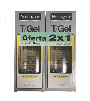 Neutrogena - Duplo Shampoo antiforfora per capelli secchi T/Gel
