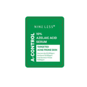 Nineless - Siero viso con acido azelaico A- CONTROL - 2ml