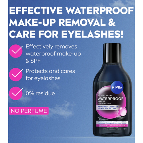 Nivea - Acqua micellare Waterproof