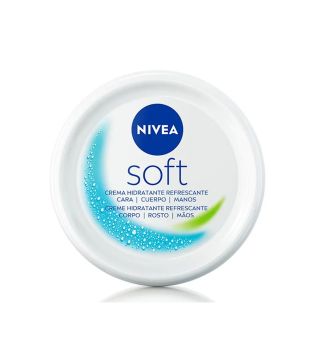 Nivea - Crema idratante intensiva Soft 375ml - Viso, corpo e mani