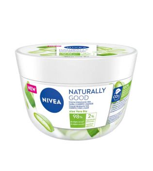 Nivea - *Naturally Good* - Crema idratante 24h Aloe Vera