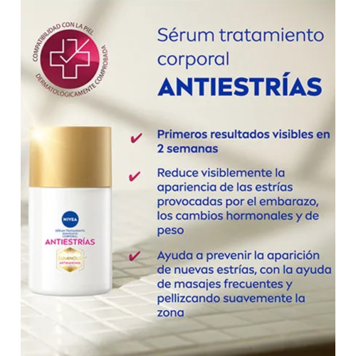 Nivea - Siero corpo trattamento avanzato antismagliature e anti-imperfezioni Luminous 630