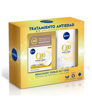 Nivea - Set per la cura del viso antirughe Q10 Power