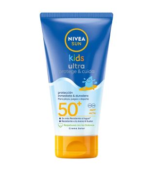 Nivea Sun - La crema solare Kids Ultra protegge e si prende cura - SPF50+: molto alto