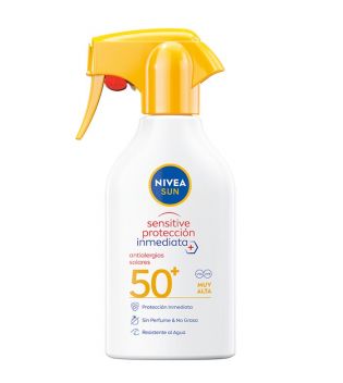 Nivea Sun - Spray Solare Sensibile Protezione Immediata - SPF50: Molto Alto