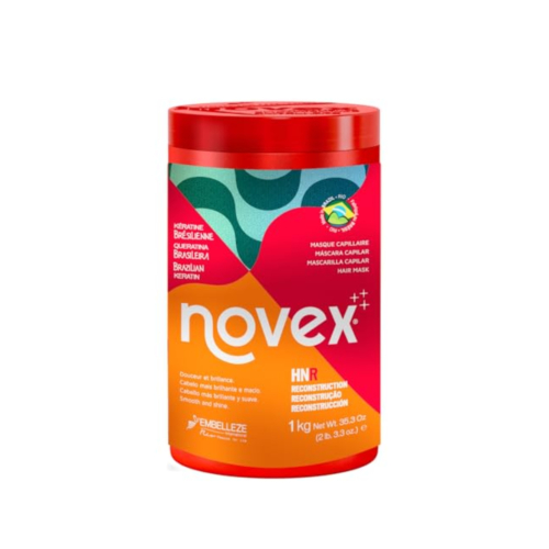 Novex - *Brazilian Keratin* - Maschera per capelli 1 kg - Capelli estremamente danneggiati e fragili