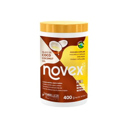 Novex - *Coconut Oil* - Maschera per capelli capelli nutriti, morbidi e setosi 400g
