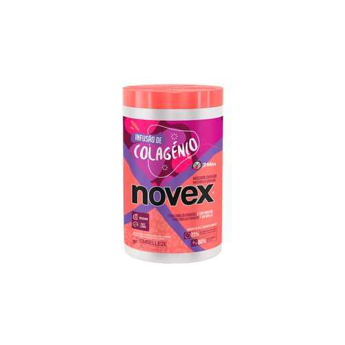 Novex - *Collagen Infusion* - Maschera per capelli per capelli porosi e opachi 400g