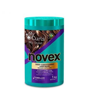Novex - *My Curl My Style*- Maschera condizionante per capelli 1 kg - Capelli ricci