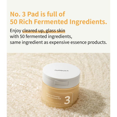 Numbuzin - Tamponi di essenza No.3 Radiance Glowing Jumbo