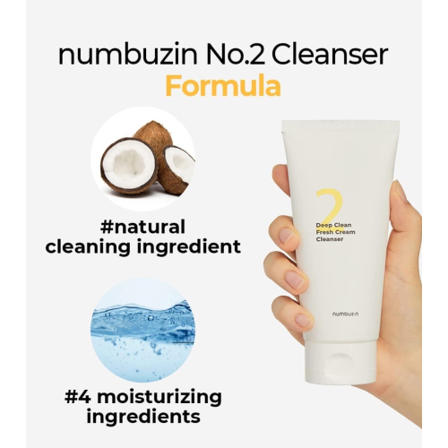 Numbuzin - Schiuma detergente n. 2 Deep Clean Fresh