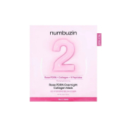 Numbuzin - Maschera facciale notturna No.2 Rose PDRN Overnight Collagen