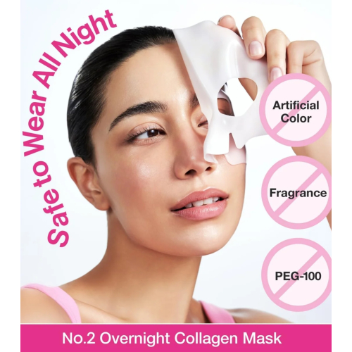 Numbuzin - Maschera facciale notturna No.2 Rose PDRN Plumping