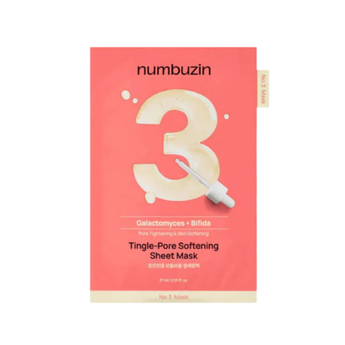 Numbuzin - Maschera viso che riduce i pori No.3 Tingle-Pore Softening