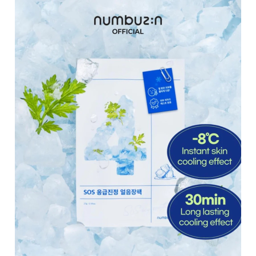 Numbuzin - Maschera viso rinfrescante No.4 SOS Icy Soothing