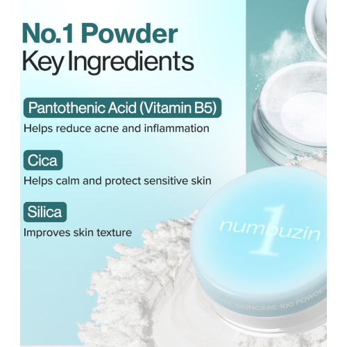 Numbuzin - Ciprie opacizzanti No.1 Pantothenic Skincare 100 Powder