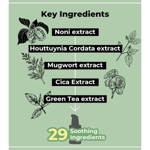 Numbuzin - Siero lenitivo No. 7 Mild Green Soothing