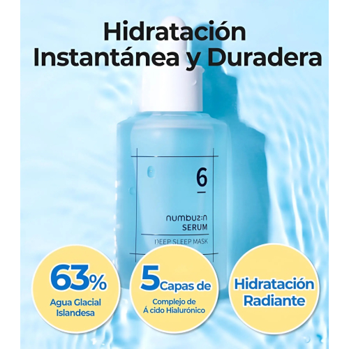 Numbuzin - Siero notturno n. 6 Deep Sleep Mask
