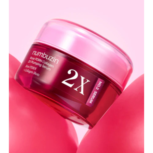 Numbuzin - Siero rassodante No.2 Rose PDRN Collagen 2X