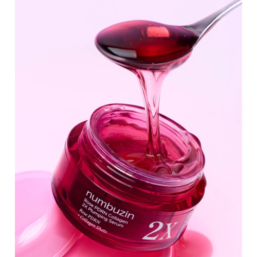 Numbuzin - Siero rassodante No.2 Rose PDRN Collagen 2X