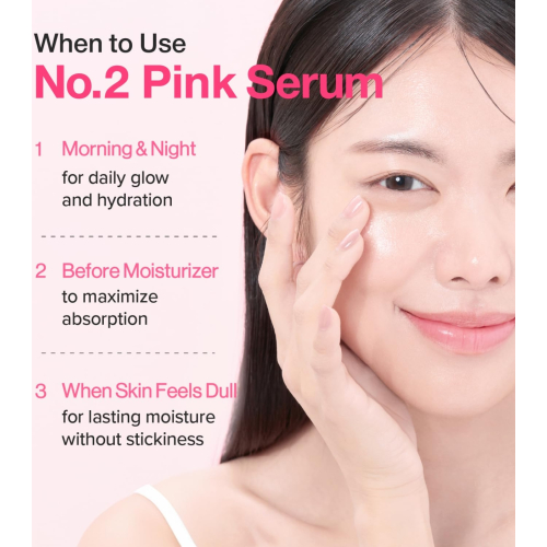 Numbuzin - Siero rimpolpante No.2 Rose PDRN Collagen Plumping