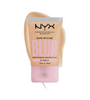 Nyx Professional Makeup - Fondotinta sfocato Bare With Me Blur Skin Tint - 05: Vainilla