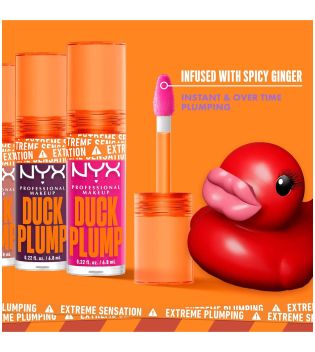 Nyx Professional Makeup - Lucidalabbra volumizzante Duck Plump - 06: Brick Of Time