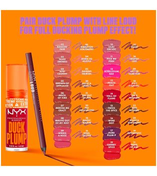 Nyx Professional Makeup - Lucidalabbra volumizzante Duck Plump -  08: Mauve Out My Way