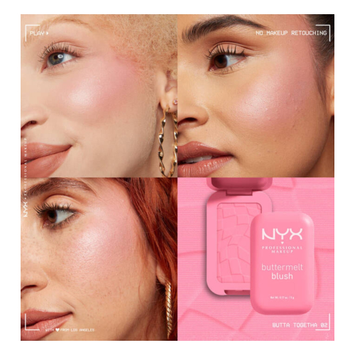 NYX Professional Makeup - Fard in polvere Buttermelt - 02: Butta Together