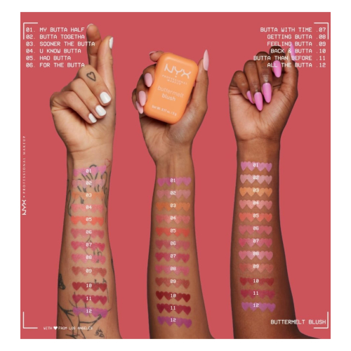 NYX Professional Makeup - Fard in polvere Buttermelt - 06: For the Butta