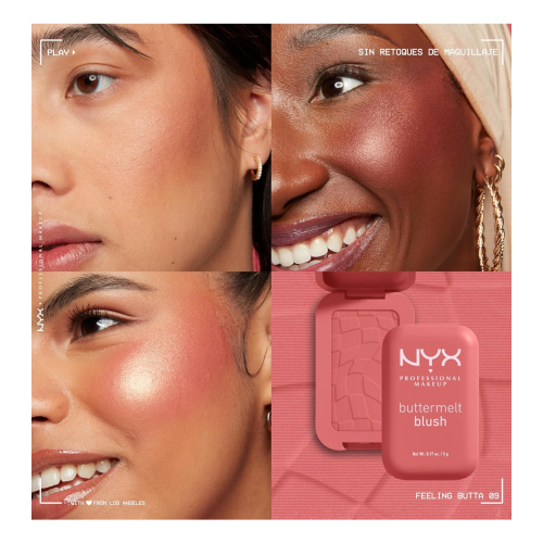 NYX Professional Makeup - Blush in polvere Buttermelt - 09: Feeling Butta