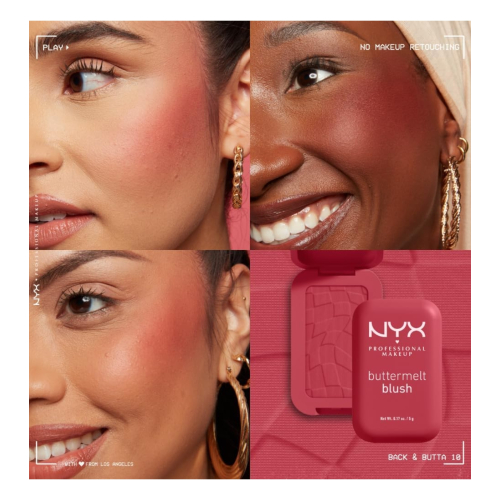 NYX Professional Makeup - Fard in polvere Buttermelt - 10: Back and Butta