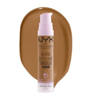 Nyx Professional Makeup - Correttore liquido Concealer Serum Bare With Me - 10: Camel