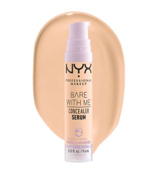 Nyx Professional Makeup - Correttore liquido Concealer Serum Bare With Me - 2.5: Medium Vanilla